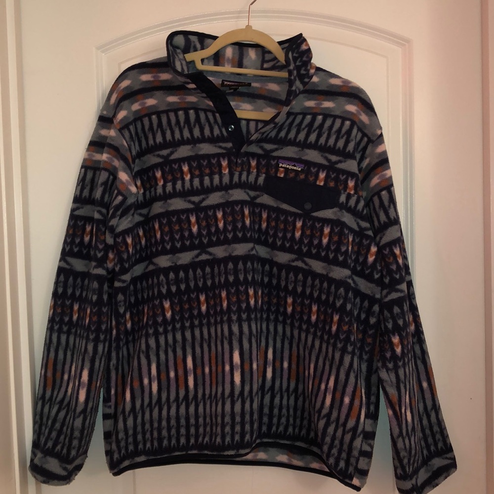 Patagonia button-up quarter-zip